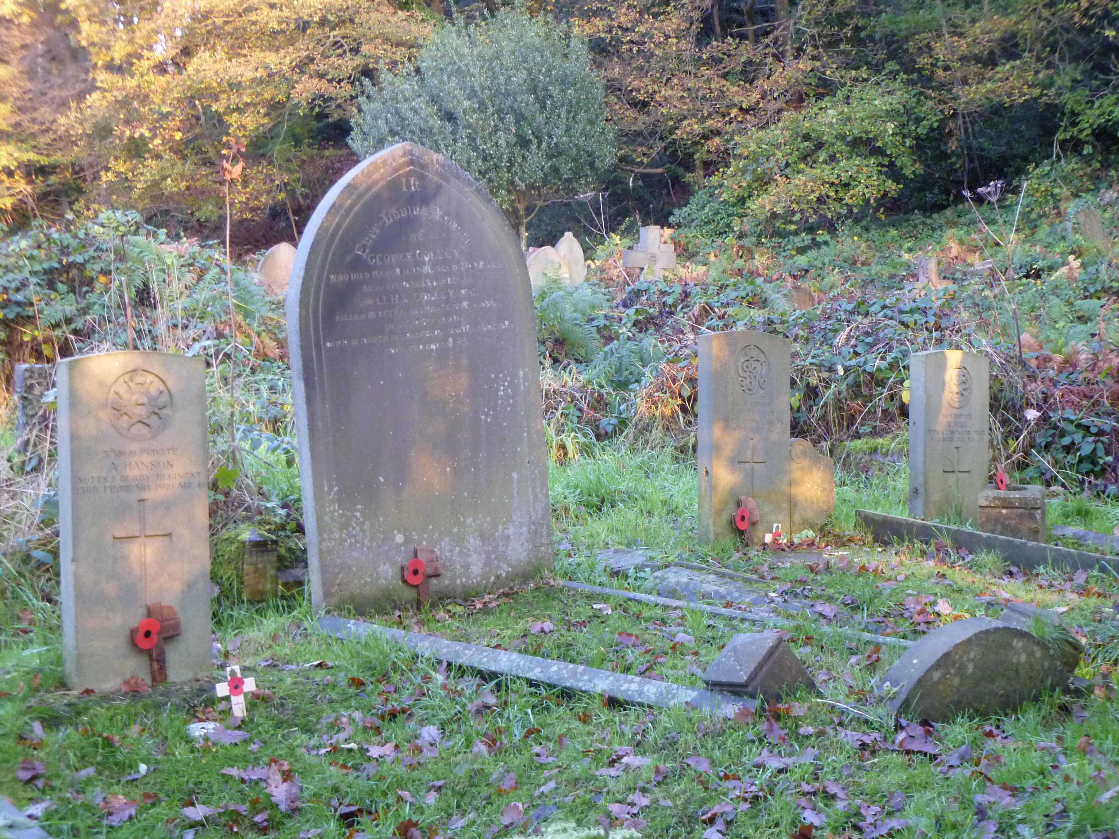 Cemetery graves