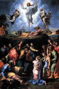 Painting of the Transfiguration by Raphael